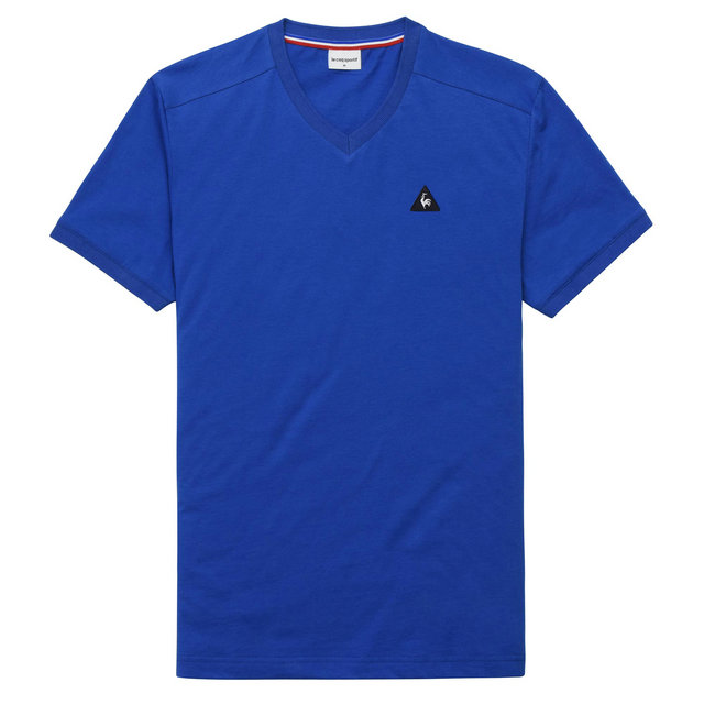 T-shirt Essentiels Le Coq Sportif Homme Bleu Blanc
